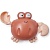 Заводная игрушка для ванной SWIMMING CRAB Happy Baby 331889 brown